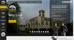 Desktop Screenshot of blackdogsalvage.com